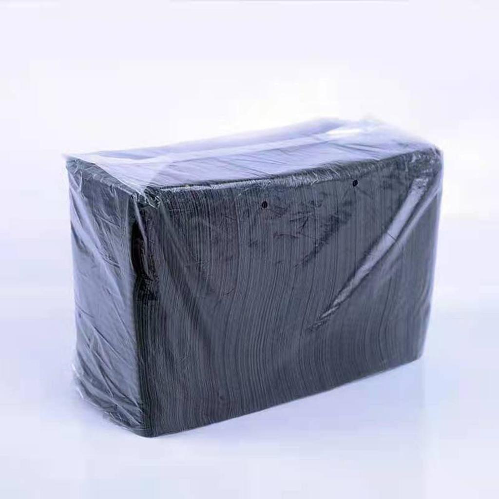 125PCS Tattoo Clean Pad Disposable Soft Waterproof Non Woven Fabric Tattoo Table Cover for Tattooist Black