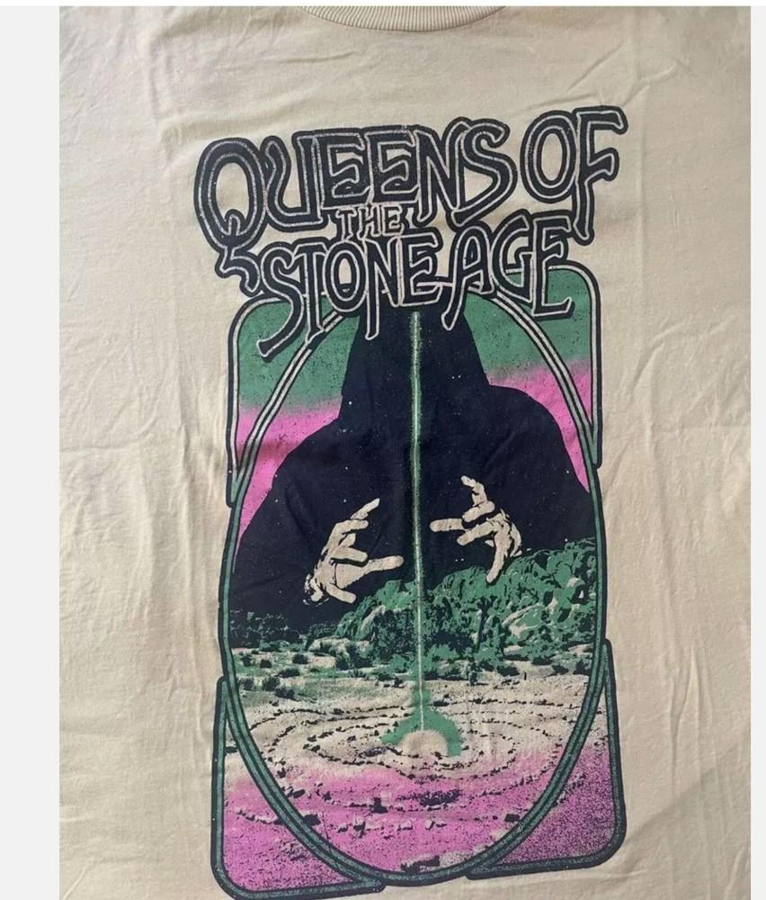 

Queens of the Stone Age vtg Natural T shirt Retro style tee Men Women 4XL