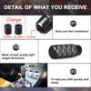 Universal 95mm Non-Slip Gear Shift Knob M8 M10 M12 Universal Car Manual Transmission Aluminum Knurled Shifter Lever Knob JDM