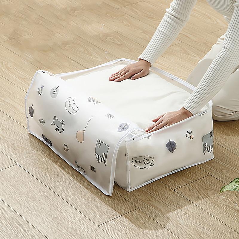 Wardrobe Organizer Large Capacity Quilt Storage Bag Clothing Box Bedding Container Fabric Dustproof Storage Bags