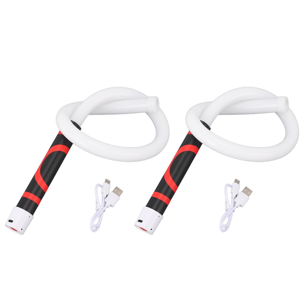 2 Pcs Flexible LED Light Stick 29.5 Inch 800LM 3 Brightness Modes Rechargeable Bendable LED Light for Mechanical