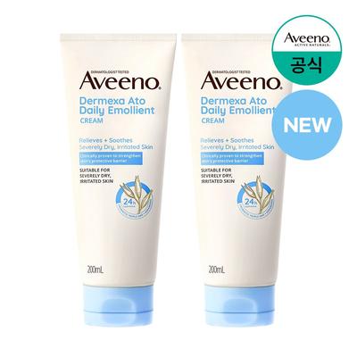 Dermaxa Ato Daily Emollient Cream 200mL X2