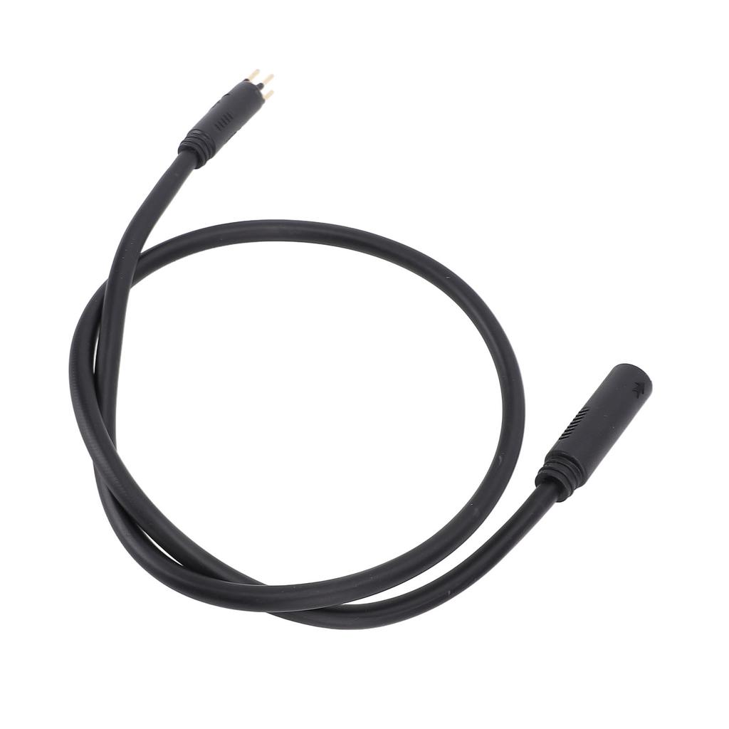 Cycle Motor Extension Cable 60CM Length 6 Pins Rain Proof ABS Wheel Motor Extension Cable