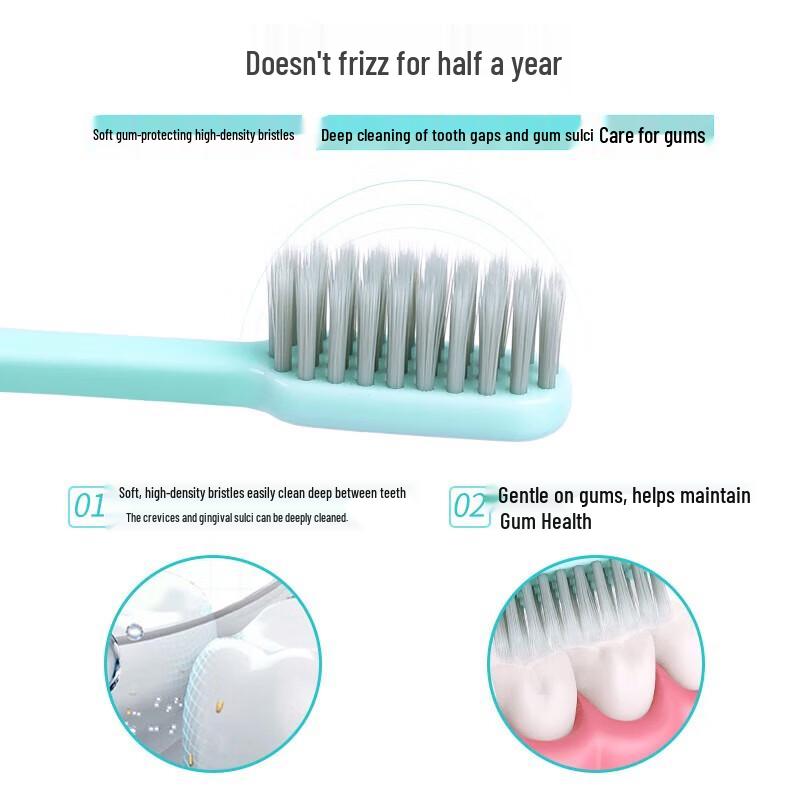 Ya Boshi Soft Bristle Gum Protection Toothbrush (2-Pack)