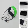 4pcs Luminous Arm Bands USB Reflective Band Bracelets for Outdoor Jogging Running Sport