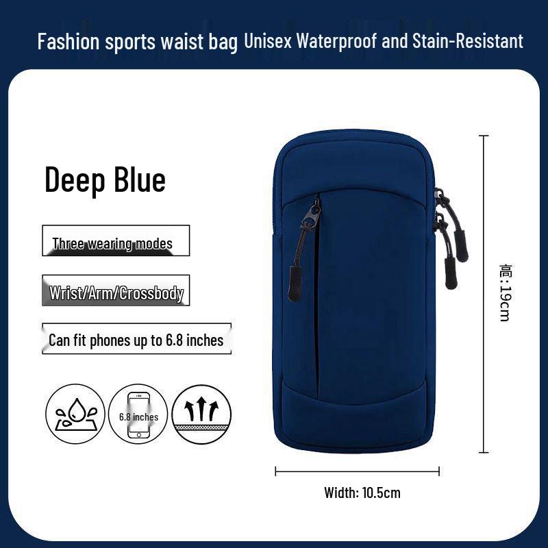 Ultradünne Unisex Wasserdichte Handy-Armbandtasche zum Laufen für Outdoor-Fitness