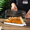 Wiederverwendbare Kuchenrolle Toastbrot Aufbewahrungs-Verpackungsbox Frischeerhaltungsbehälter Blockschneide-Display Küchenwerkzeug