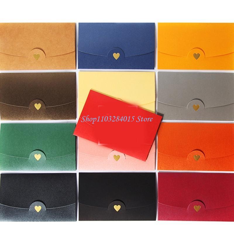R6FF 20PCS Vintage Envelopes Cash Envelopes for Baby Shower Wedding Party Invitation