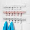 Multifunction Kitchen Storage Hook Cupboard 6 Hook Home Organizer Storage Rack Pantry Chest Tools Towels Hanger Wardrobe Hooks