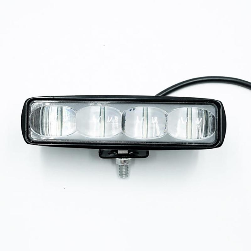 Ultra Odaklı Kırmızı ve Mavi Işıklı Forklift LED Uyarı Lambası 12-80V Çalışma Alanı Sınır Lambası 6LED Güvenlik Sinyal Lambası