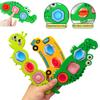 Finger Press Fidget Toys For Children Baby Sensory Finger Exercise Activity Motor Skills Educational Stress Relief Kids Toy Gift