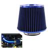 ISURE MARINE 76mm 3" Universal Car High Flow Air Filter Mushroom Head Air Filter High Flow Cold Intake Filter Red Black Blue
