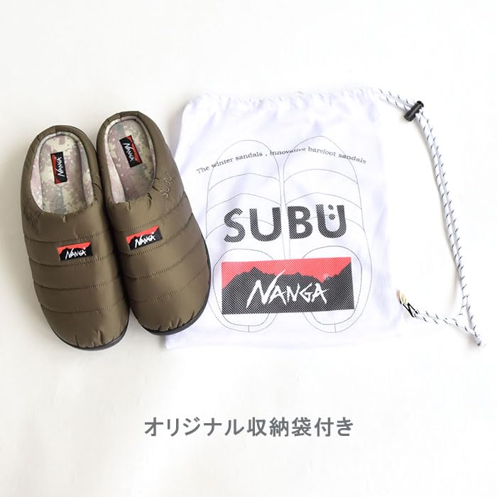 NANGA X SUBU AURORA TEX WINTER SANDAL [NANGA] (BROWN, 22.0-23.5cm)