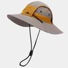 Quick Drying Fisherman Hat Large Brim Visor Cap New Bucket Hat