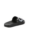 Salvatore Ferragamo Groovy Dual Gancini Slides Black