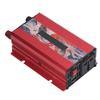 Car Power Inverter DC to AC Fast Heat Dissipation LCD Display 2.0 USB Port Solar Sine Wave Car Power Inverter 2000W Red