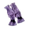 Sheer Mesh Arm Sleeve Tulle Lace Long Fingerless Gloves UV Protection Ice Silk Bowknot Sunscreen Sleeves for Party Outdoor Activities