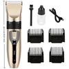 Electric Hair Clipper Set 4 Different Blades Hair Shaver Hair Trimmer Low Noise Usb Rechargeable Shaver Hair Cutting Tool