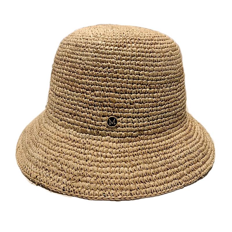 Natural Raffia Designer Beach Sun Hat