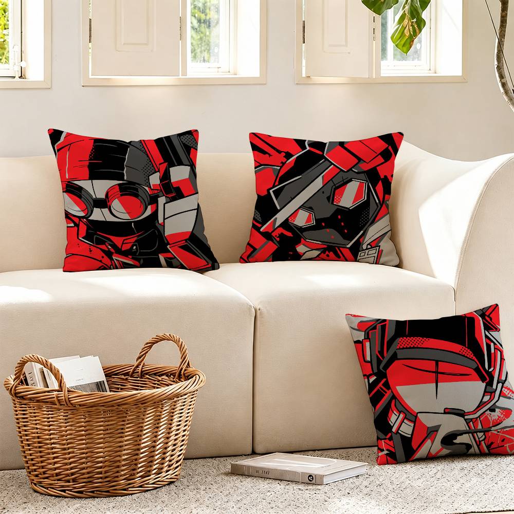 HHank SSharkrobotS MultiSize Printed Pillow Covers Home Decoration