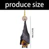 Bat Christmas Ornament, Hanging Bat Ornament for Tree, Realistic Strength-Down Bat Decor, Haunting Christmas Tree Hanging Ornament, Horror Bats