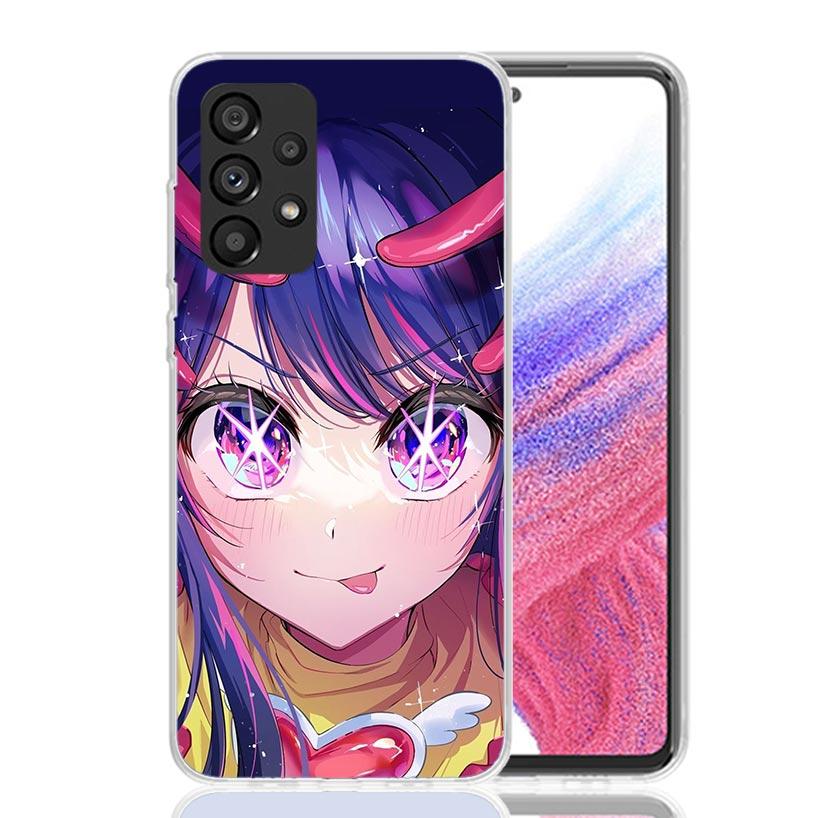Oshi No Ko Phone Case For Samsung Galaxy A52 A32 A22 A12 A02S A50S A30S A51 A31 AA71 Note 20 Ultra 10 S10 Plus Galaxy A52 A42 A3