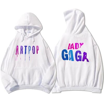 Streetwear Męskie ubrania ARTPOP Lady-Gaga Bluzy z kapturem Hip Hop Zimowe bluzy z kapturem Graficzne nadruki Swetry Casual Unisex Bluzy z kapturem