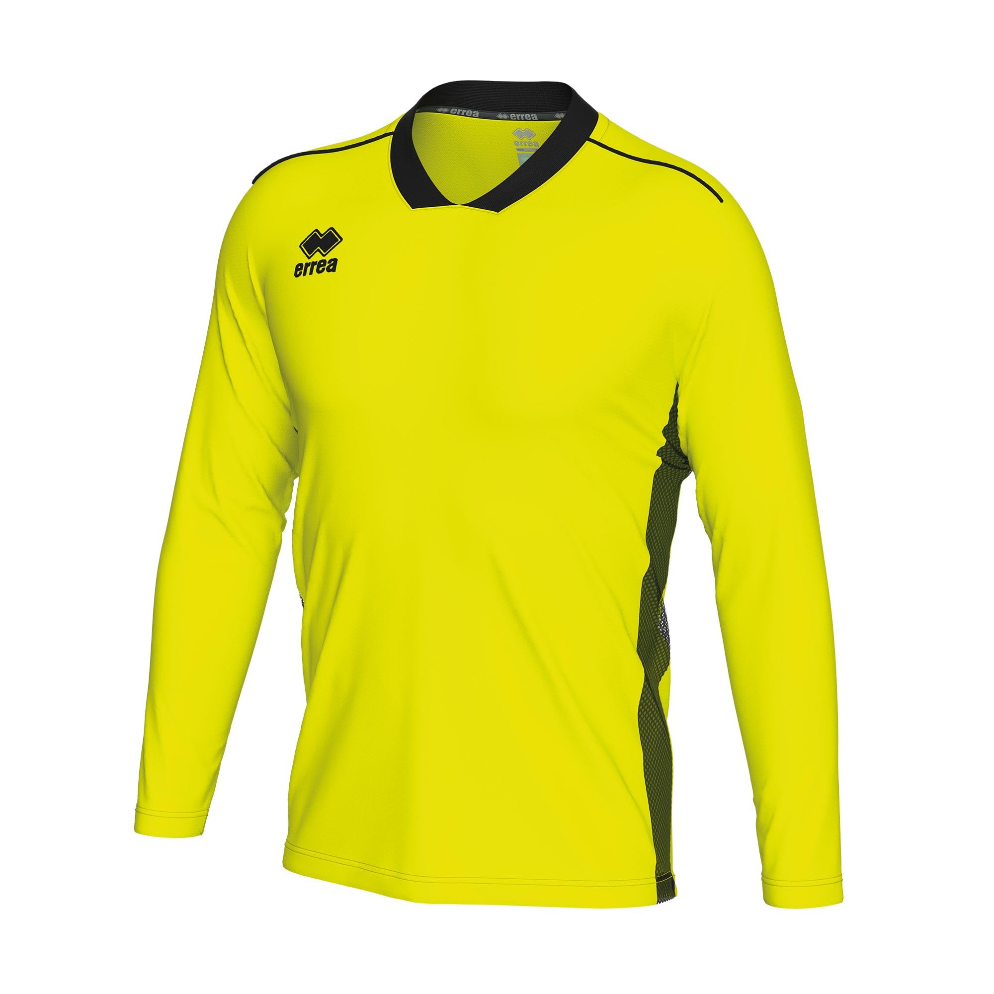 Elea JERZY JR Soccer Goalkeeper Shirt, Kids, Neon Yellow/Black