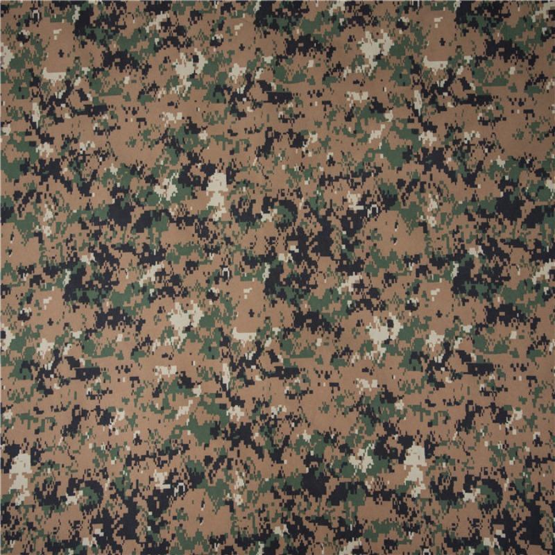 100/300cm Breathable Outdoor Workwear Camouflage Polyester Cotton Fabric for Sewing Hats Clothing Wear Resistant Checkered Cloth