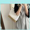 Stylish Summer Canvas Tote Bag Fashionable Crossbody Handbag Chic Shoulder Bag