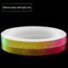 1Cmx8M Sykkelklistremerker Reflekterende Tape Fluorescerende Mtb Sykkelstriper Sykkeltape For Sykkelhjelm Motorsykkel Scooter