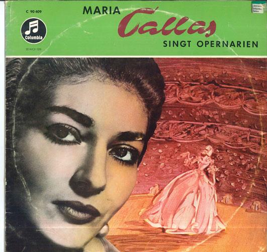 

LP Record MARIA CALLAS Maria Callas Singt Opernarien C90409 COLUMBIA 1954 Germany Classical Used