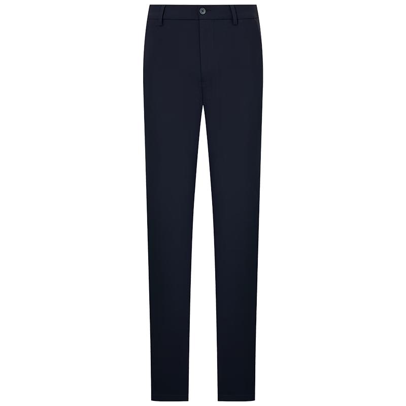 Baoxiniao Men's Solid Straight-Leg Casual Trousers