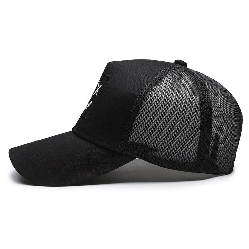 Unisex Klobouky Letní Síťované Prodyšné Chladivé Venkovní Sluneční Clony Baseballové Čepice Y2k Výšivka Vysoká Kvalita Luxusní Značky Klobouky Muž Žena