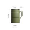 Outdoor 304 Stainless Steel Beer Cup,Creative Water Cups,Intage Vintage Creative Coffee Cup,Camping Picnic Portable Wine Glass