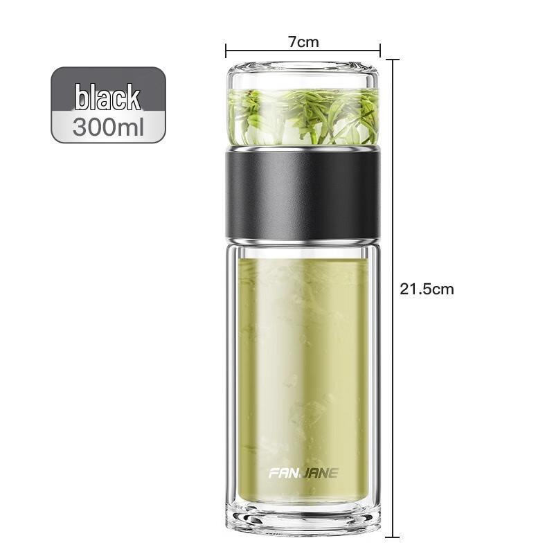 SX Portable Mini Travel Glass Tea Cup