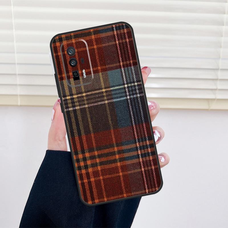 

Scottish Plaid Warm Plaid Cover For Xiaomi 13 14 15 Ultra 11T 12T 13T 14T Pro POCO X7 Pro X3 X5 X6 M6 F5 F6 Pro Case POCO F5