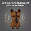 Vinyl Simulated Dog Squeeze Toy Squeaky Stress Relief Puppy Sensory Toy Home Office Desktop Animal Decoration Ornament