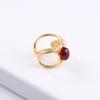 Adjustable High-End Vintage Gem Crystal Ring