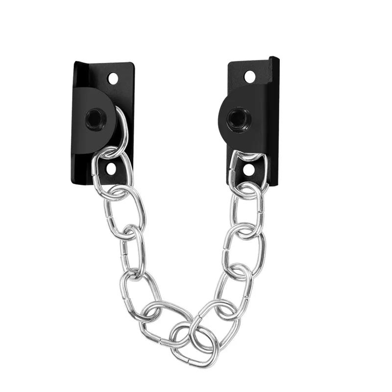 Non Punching Window Safety Lock Chain, Door and Window Limiters, Child Safety Protection, Sliding and Sliding Doors and Windows