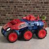 Spiderman Super tank à mâchoire 2-en-1, coffret de figurines de 11,5 cm avec véhicule, jouets de super-héros et figurines, dès 4 ans