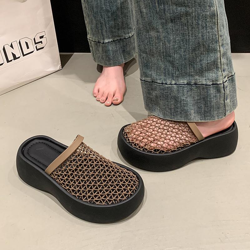 New Style of Women's Shoes Breathable Thick-soled Flip-flops