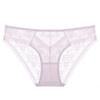 Women Sexy Floral Lace Ultra Thin Breathable Low Waist Cotton Crotch Butt Lifting Triangle Briefs