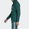 Adidas Originals Trefoil Hoodie With Drawstring And Letter Print Men Hoodie Green EJ9681