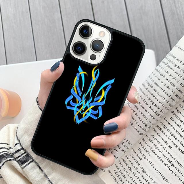 U-kraine Flag Phone Case For iPhone 17 Air 16 16e 15 14 Plus 11 12 13 Pro Max Soft Bumper Shell Cover Coque