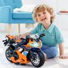 Motorcycle Model Toy For Kids With Lights And Sound Effects For Play And Gift