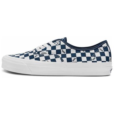 Vault OG Authentic LX Checkerboard Blue White Unisex Sneakers VN0A5FBDLKZ