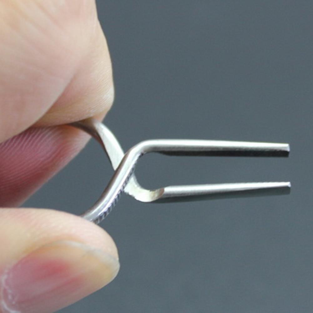 1pcs Hackle Pliers Feather Material Pliers Rustproof