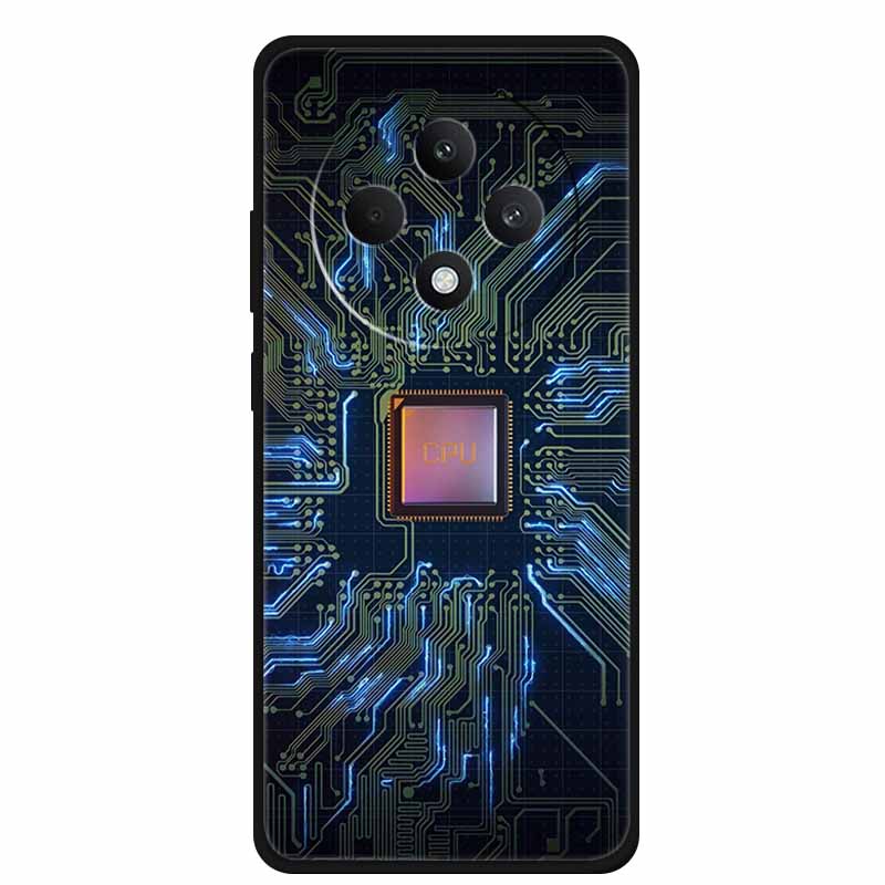 For Oppo Reno12 F 5G Case 12 F 4G Lovely Soft Silicone TPU Painted Cat Phone Cover For Oppo Reno12 FS Back Cases Fundas Bumper