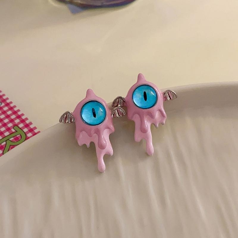 Evil Eye Necklace Evil Eye Ear Pins Sweet and Fashionable Alloy Accessories Evil Eye Jewelry for Party Wedding Daily
